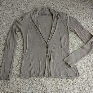 Zara Oatmeal lightweight cardigan size Medium